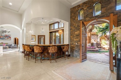 Timeless single-story custom estate with basement, offering 7 on Dragon Ridge Country Club in Nevada - for sale on GolfHomes.com, golf home, golf lot