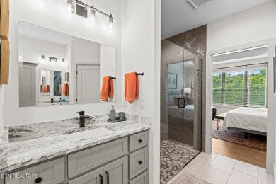 All brick custom home built in 2024 offers easy living one-level on Tellico Village -The Links At Kahite Golf Course in Tennessee - for sale on GolfHomes.com, golf home, golf lot