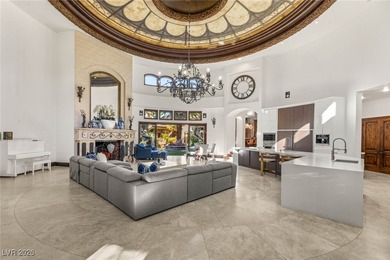 Timeless single-story custom estate with basement, offering 7 on Dragon Ridge Country Club in Nevada - for sale on GolfHomes.com, golf home, golf lot