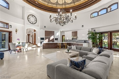 Timeless single-story custom estate with basement, offering 7 on Dragon Ridge Country Club in Nevada - for sale on GolfHomes.com, golf home, golf lot