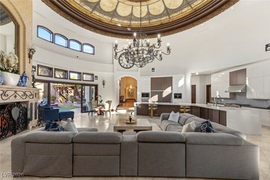 Timeless single-story custom estate with basement, offering 7 on Dragon Ridge Country Club in Nevada - for sale on GolfHomes.com, golf home, golf lot