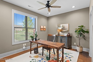 All brick custom home built in 2024 offers easy living one-level on Tellico Village -The Links At Kahite Golf Course in Tennessee - for sale on GolfHomes.com, golf home, golf lot