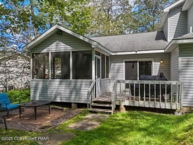 This stunning 3 bedroom 2 ful bath contemporary home W/ LOW on Pocono Farms Country Club in Pennsylvania - for sale on GolfHomes.com, golf home, golf lot