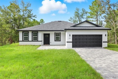 Come fall in love with this beautifully designed NEW on Citrus Springs Country Club in Florida - for sale on GolfHomes.com, golf home, golf lot