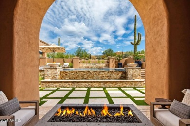 Beautifully updated Old Word Spanish Estate in acclaimed Desert on Desert Mountain Golf Club - Renegade Course in Arizona - for sale on GolfHomes.com, golf home, golf lot