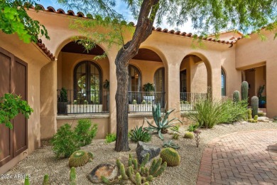 Beautifully updated Old Word Spanish Estate in acclaimed Desert on Desert Mountain Golf Club - Renegade Course in Arizona - for sale on GolfHomes.com, golf home, golf lot