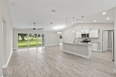 GOLF COURSE HOME on the 11th fairway of Coral Oaks Golf Course on Burnt Store Golf Club in Florida - for sale on GolfHomes.com, golf home, golf lot