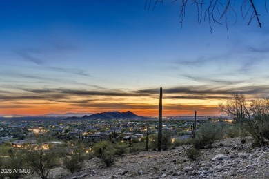 Spectacular elevated hillside Sonoran Desert home site. City on Superstition Mountain Club - Lost Gold in Arizona - for sale on GolfHomes.com, golf home, golf lot