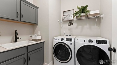 The Avalon by Landmark Homes offers lock & leave, unparalleled on Highland Meadows Golf Course in Colorado - for sale on GolfHomes.com, golf home, golf lot