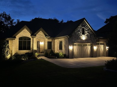 EXTENSIVELY UPGRADED, CUSTOM RANCH on premium lot with on Ruffled Feathers Golf Club in Illinois - for sale on GolfHomes.com, golf home, golf lot