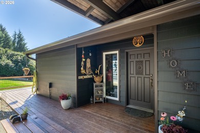 Stunning custom built 4 bedroom, 2 bath Home nestled on 1 acre on Alderbrook Golf Course in Oregon - for sale on GolfHomes.com, golf home, golf lot