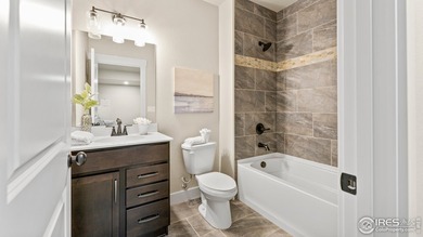 The Carolina by Landmark Homes offers luxury, unparalleled on Highland Meadows Golf Course in Colorado - for sale on GolfHomes.com, golf home, golf lot