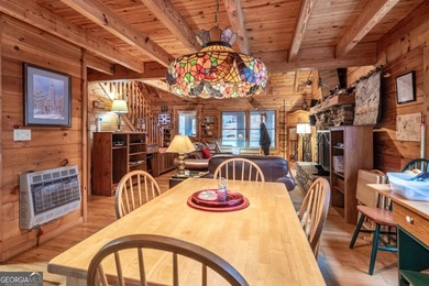 Log Cabin on Creek Frontage at the End of a Quiet Cul-de-Sac - on Bent Tree Golf Course in Georgia - for sale on GolfHomes.com, golf home, golf lot