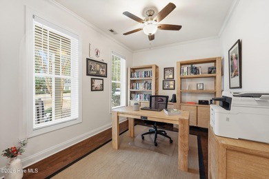 Nestled in the prestigious gated golf course community of Mid on Mid South Club in North Carolina - for sale on GolfHomes.com, golf home, golf lot