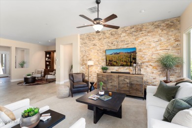 REFINED DESERT ELEGANCE and PRIVACY with serene hillside SAGUARO on Trilogy Golf Club At Vistancia in Arizona - for sale on GolfHomes.com, golf home, golf lot