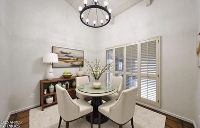 Stunning 3 bed, 2.5 bath townhouse with a 2-car garage in the on Scottsdale Silverado Golf Club in Arizona - for sale on GolfHomes.com, golf home, golf lot