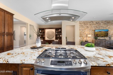 REFINED DESERT ELEGANCE and PRIVACY with serene hillside SAGUARO on Trilogy Golf Club At Vistancia in Arizona - for sale on GolfHomes.com, golf home, golf lot