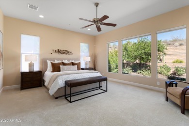 REFINED DESERT ELEGANCE and PRIVACY with serene hillside SAGUARO on Trilogy Golf Club At Vistancia in Arizona - for sale on GolfHomes.com, golf home, golf lot