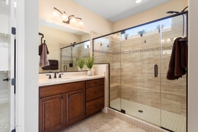 REFINED DESERT ELEGANCE and PRIVACY with serene hillside SAGUARO on Trilogy Golf Club At Vistancia in Arizona - for sale on GolfHomes.com, golf home, golf lot