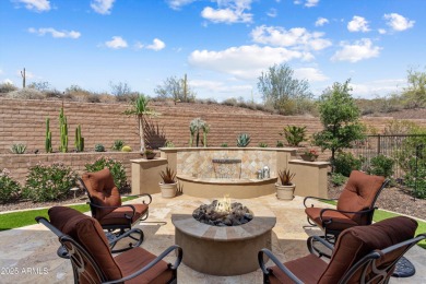REFINED DESERT ELEGANCE and PRIVACY with serene hillside SAGUARO on Trilogy Golf Club At Vistancia in Arizona - for sale on GolfHomes.com, golf home, golf lot