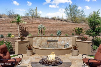REFINED DESERT ELEGANCE and PRIVACY with serene hillside SAGUARO on Trilogy Golf Club At Vistancia in Arizona - for sale on GolfHomes.com, golf home, golf lot