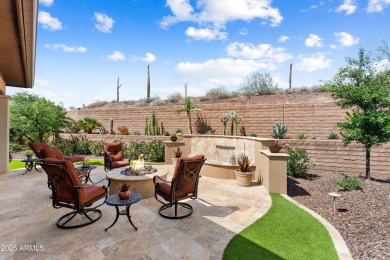 REFINED DESERT ELEGANCE and PRIVACY with serene hillside SAGUARO on Trilogy Golf Club At Vistancia in Arizona - for sale on GolfHomes.com, golf home, golf lot