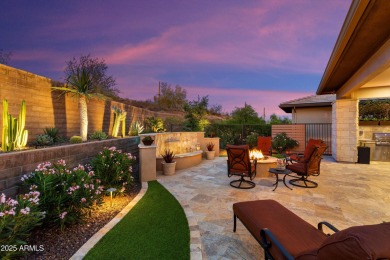 REFINED DESERT ELEGANCE and PRIVACY with serene hillside SAGUARO on Trilogy Golf Club At Vistancia in Arizona - for sale on GolfHomes.com, golf home, golf lot