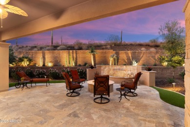 REFINED DESERT ELEGANCE and PRIVACY with serene hillside SAGUARO on Trilogy Golf Club At Vistancia in Arizona - for sale on GolfHomes.com, golf home, golf lot