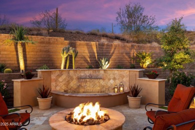 REFINED DESERT ELEGANCE and PRIVACY with serene hillside SAGUARO on Trilogy Golf Club At Vistancia in Arizona - for sale on GolfHomes.com, golf home, golf lot
