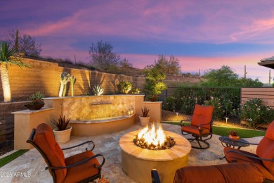 REFINED DESERT ELEGANCE and PRIVACY with serene hillside SAGUARO on Trilogy Golf Club At Vistancia in Arizona - for sale on GolfHomes.com, golf home, golf lot