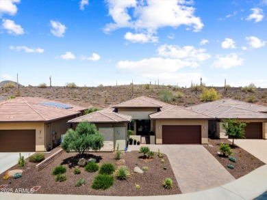 REFINED DESERT ELEGANCE and PRIVACY with serene hillside SAGUARO on Trilogy Golf Club At Vistancia in Arizona - for sale on GolfHomes.com, golf home, golf lot
