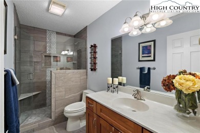 This meticulously maintained mountain home has a long-range view on Beech Mountain Club in North Carolina - for sale on GolfHomes.com, golf home, golf lot