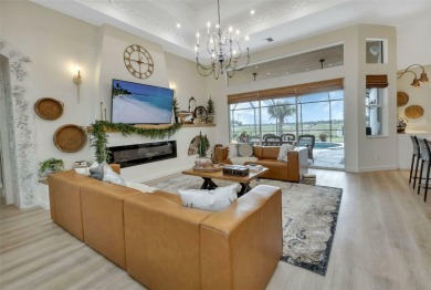 Stunning one of a kind and impeccably designed 4 bedroom and 3.5 on Duffys Golf Center in Florida - for sale on GolfHomes.com, golf home, golf lot