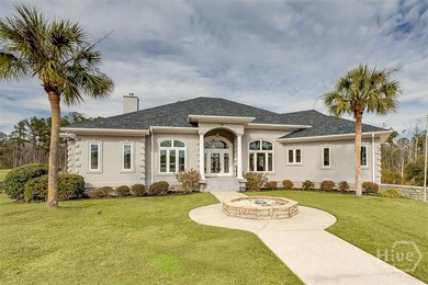 Executive-style living on the 9th hole of Black Creek Golf on Black Creek Golf Club in Georgia - for sale on GolfHomes.com, golf home, golf lot