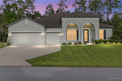 Welcome to your Florida dream home nestled on a large private on Sugarmill Woods Golf and Country Club in Florida - for sale on GolfHomes.com, golf home, golf lot