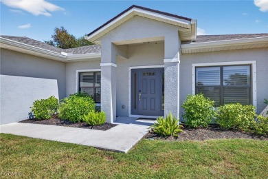 Modern living meets prime location in this 2022-built on Burnt Store Golf Club in Florida - for sale on GolfHomes.com, golf home, golf lot