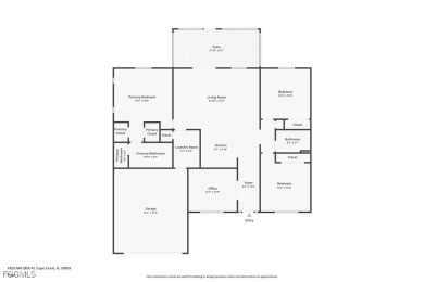 Modern living meets prime location in this 2022-built on Burnt Store Golf Club in Florida - for sale on GolfHomes.com, golf home, golf lot
