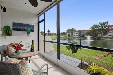 Turn key condo with stunning Golf Course & Lake views. Enjoy on Hollybrook Golf and Tennis Club  in Florida - for sale on GolfHomes.com, golf home, golf lot