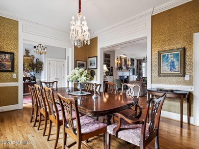 Situated on a quiet cul-de-sac overlooking the 9th tee of on Greenville Country Club in North Carolina - for sale on GolfHomes.com, golf home, golf lot