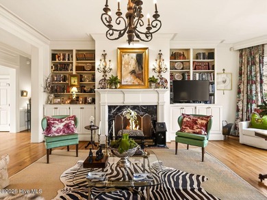 Situated on a quiet cul-de-sac overlooking the 9th tee of on Greenville Country Club in North Carolina - for sale on GolfHomes.com, golf home, golf lot