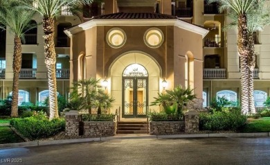 EXCEPTIONAL LOCATION AT MANTOVA BLDG 20! This 3-bedroom 2021 sq on South Shore At Lake Las Vegas in Nevada - for sale on GolfHomes.com, golf home, golf lot