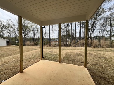 Schedule your tour of this beautiful new home in Clayton's on Riverwood Golf and Athletic Club in North Carolina - for sale on GolfHomes.com, golf home, golf lot