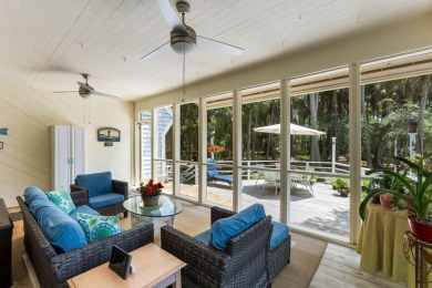 Light and bright renovated home situated on over half an acre on on The Seabrook Island Club in South Carolina - for sale on GolfHomes.com, golf home, golf lot