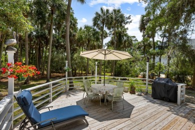 Light and bright renovated home situated on over half an acre on on The Seabrook Island Club in South Carolina - for sale on GolfHomes.com, golf home, golf lot