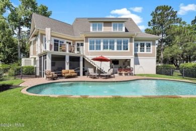 Welcome to luxury living in this 4BD/5BA water-front home in on Belfair Golf Club in South Carolina - for sale on GolfHomes.com, golf home, golf lot