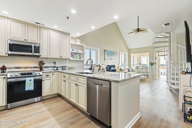 Stunning views of the ICW, Atlantic Ocean and golf course from on Brick Landing Plantation Yacht and Golf Club in North Carolina - for sale on GolfHomes.com, golf home, golf lot