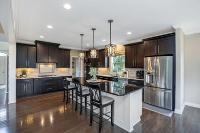 Gracefully positioned along the championship fairways of New on New Albany Links Golf Club in Ohio - for sale on GolfHomes.com, golf home, golf lot