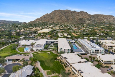 Luxury villa nestled within the prestigious Mountain Shadows on Mountain Shadows Executive Golf Course in Arizona - for sale on GolfHomes.com, golf home, golf lot
