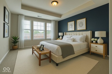 Discover the perfect blend of timeless charm and modern comfort on The Fort Golf Course in Indiana - for sale on GolfHomes.com, golf home, golf lot