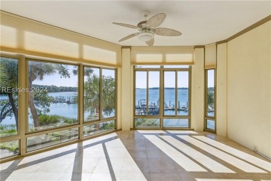 Rare opportunity to own this third-floor, 3-bedroom end unit on Country Club of Hilton Head in South Carolina - for sale on GolfHomes.com, golf home, golf lot